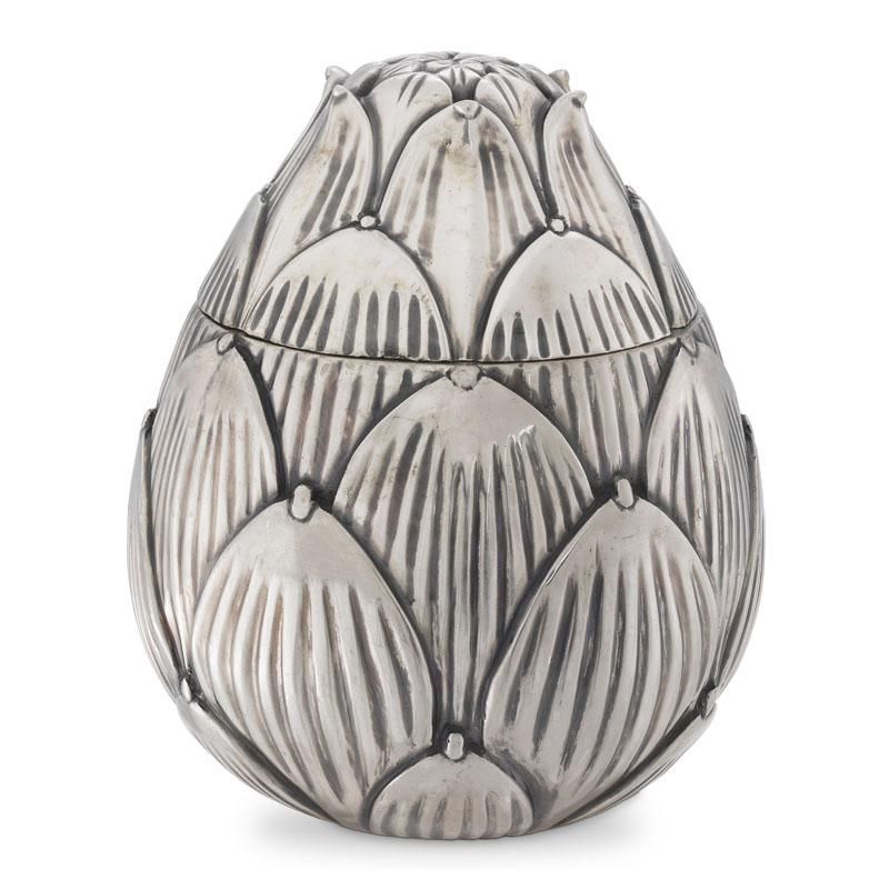 Шкатулка Eichholtz BOX ARTICHOKE Серебро винтаж Шкатулка Eichholtz BOX ARTICHOKE Серебро винтаж в Грозном | Loft Concept