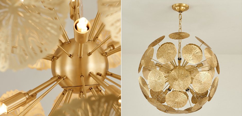 Люстра GLOBAL VIEWS LILY PAD Chandelier Люстра GLOBAL VIEWS LILY PAD Chandelier - Loft-Concept в Грозном