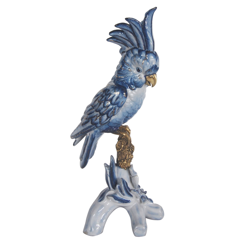 Статуэтка Blue Parrot Синий Бронза Статуэтка Blue Parrot Синий Бронза в Грозном | Loft Concept