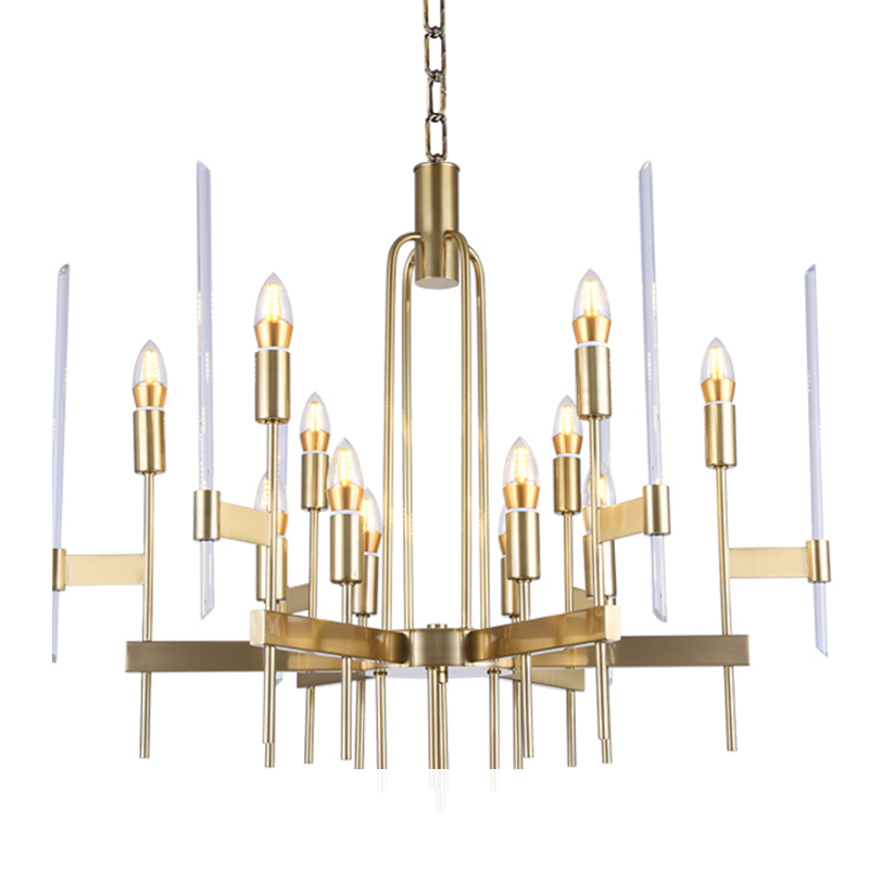 Bari Light Chandelier Aged Brass Золотой Bari Light Chandelier Aged Brass Золотой в Грозном | Loft Concept