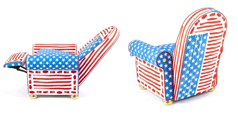 Кресло Seletti Lazy Painter USA Кресло Seletti Lazy Painter USA - Loft-Concept в Грозном