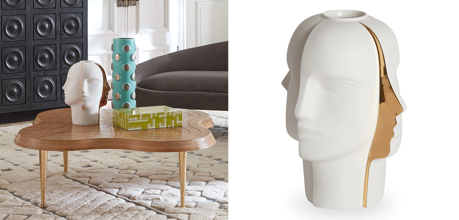 Ваза Jonathan Adler ATLAS SPLIT VASE - фото №1