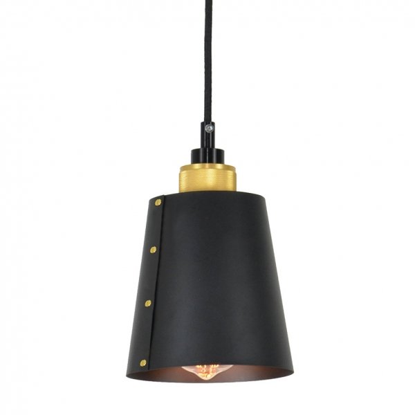 Подвесной светильник Black Hooked Mono Cope Черный Подвесной светильник Black Hooked Mono Cope Черный в Грозном | Loft Concept