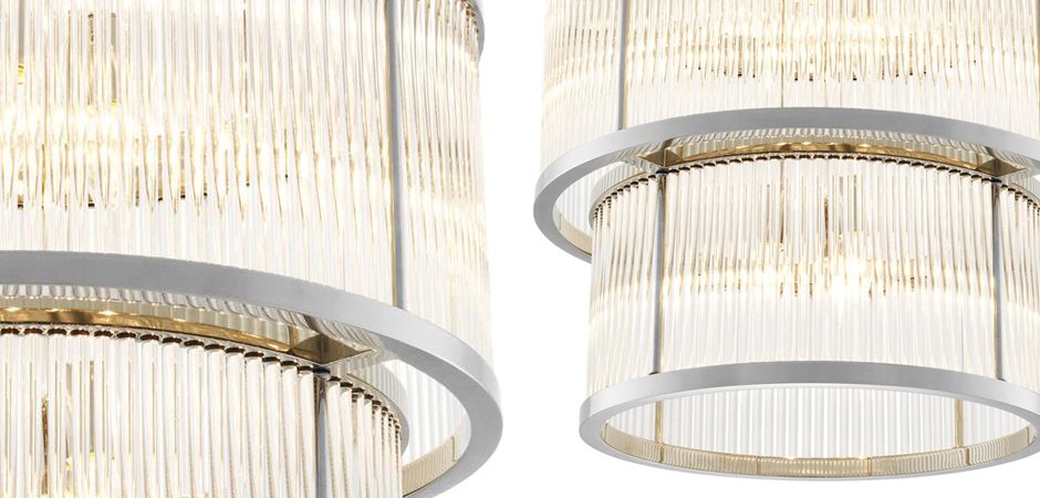 Люстра Chandelier Palmera Nickel - Loft-Concept в Грозном