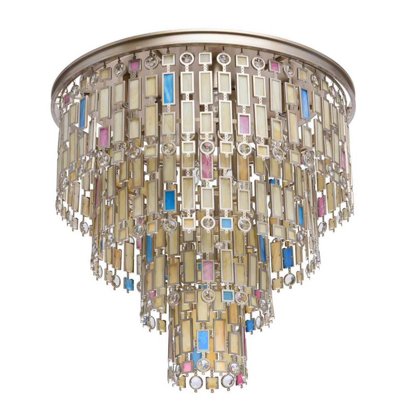 Потолочный светильник Cascade Chandelier 61 Золотой Мульти Потолочный светильник Cascade Chandelier 61 Золотой Мульти в Грозном | Loft Concept