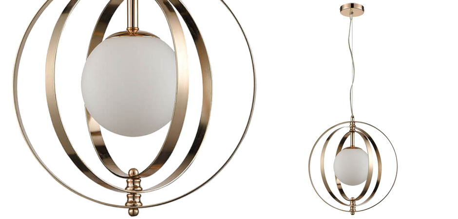 Светильник Satellite Three Rings Gold Светильник Satellite Three Rings Gold - Loft-Concept в Грозном