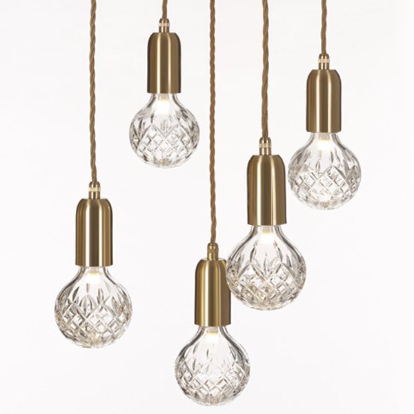 Подвесной светильник lee broom Ceare Crystal Bulb Chandelier Золотой Подвесной светильник lee broom Ceare Crystal Bulb Chandelier Золотой в Грозном | Loft Concept