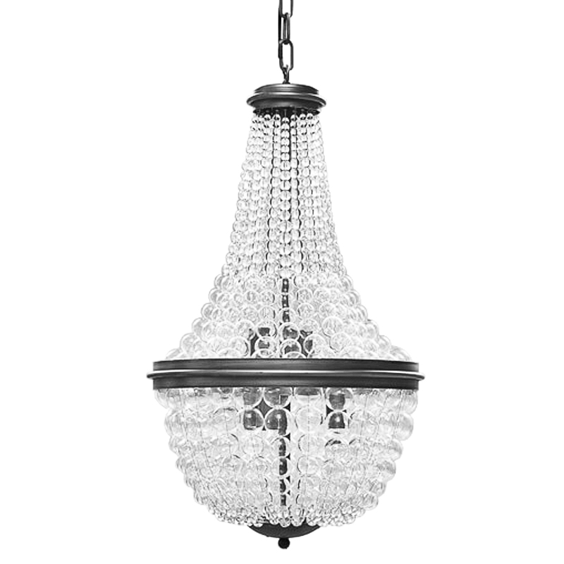 Люстра Bubble Blower Classic Chandeliers Графит Прозрачный Люстра Bubble Blower Classic Chandeliers Графит Прозрачный в Грозном | Loft Concept