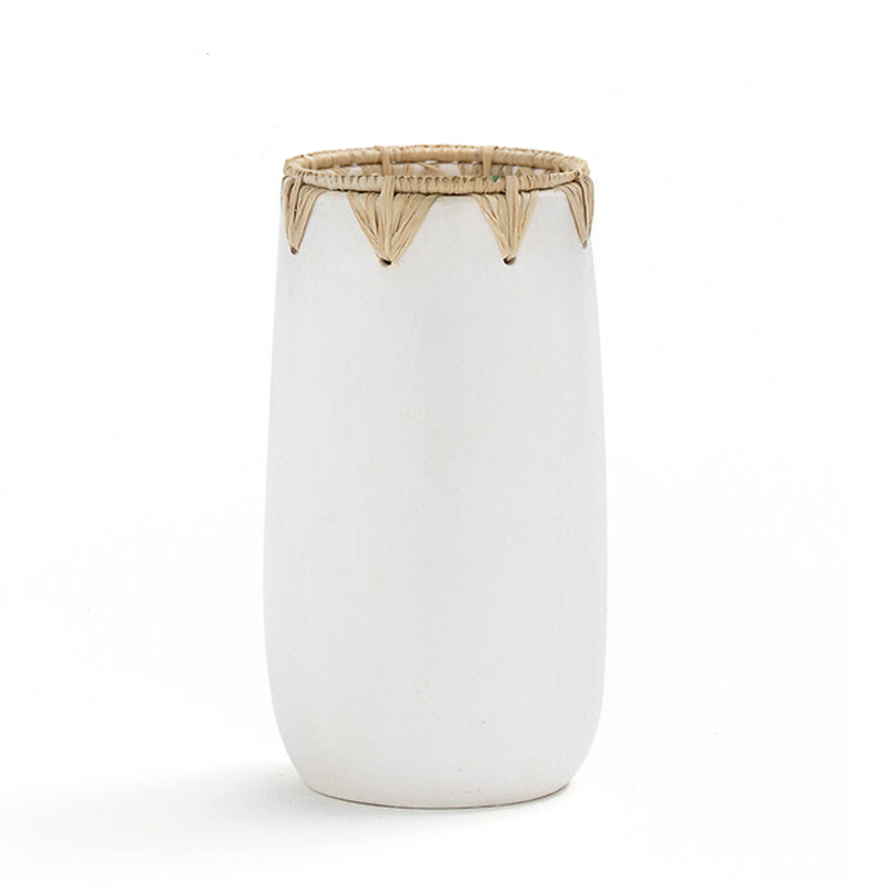 Ваза Ceramic Vase white D13 Белый в Грозном | Loft Concept 