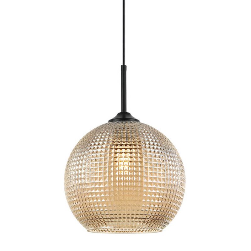 Подвесной светильник Crystal Galaxy Ball gold glass Черный Золотой Подвесной светильник Crystal Galaxy Ball gold glass Черный Золотой в Грозном | Loft Concept