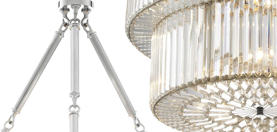 Люстра Chandelier Infinity Double Nickel Люстра Chandelier Infinity Double Nickel - Loft-Concept в Грозном
