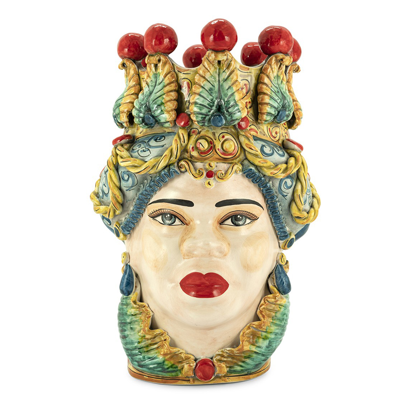 Ваза VASE MORO LADY BIG TRAD. Мульти Ваза VASE MORO LADY BIG TRAD. Мульти в Грозном | Loft Concept