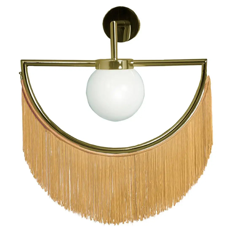 Бра Wink Wall Lamp by Masquespacio for Houtique Goldgelb Золотой Шафрановый Бра Wink Wall Lamp by Masquespacio for Houtique Goldgelb Золотой Шафрановый в Грозном | Loft Concept