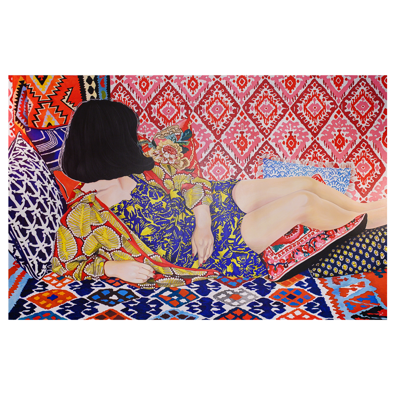 Картина Camouflage 2 Naomi Okubo Мульти Картина Camouflage 2 Naomi Okubo Мульти в Грозном | Loft Concept