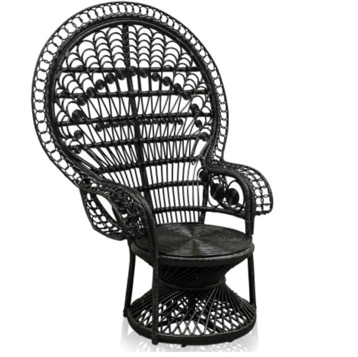 PEACOCK CHAIR Кресло Черный PEACOCK CHAIR Кресло Черный в Грозном | Loft Concept