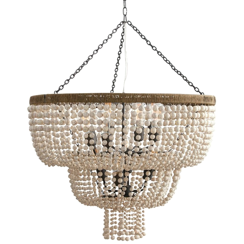 Люстра Arteriors CHAPPELLET CHANDELIER Белый Серый Золотой Люстра Arteriors CHAPPELLET CHANDELIER Белый Серый Золотой в Грозном | Loft Concept