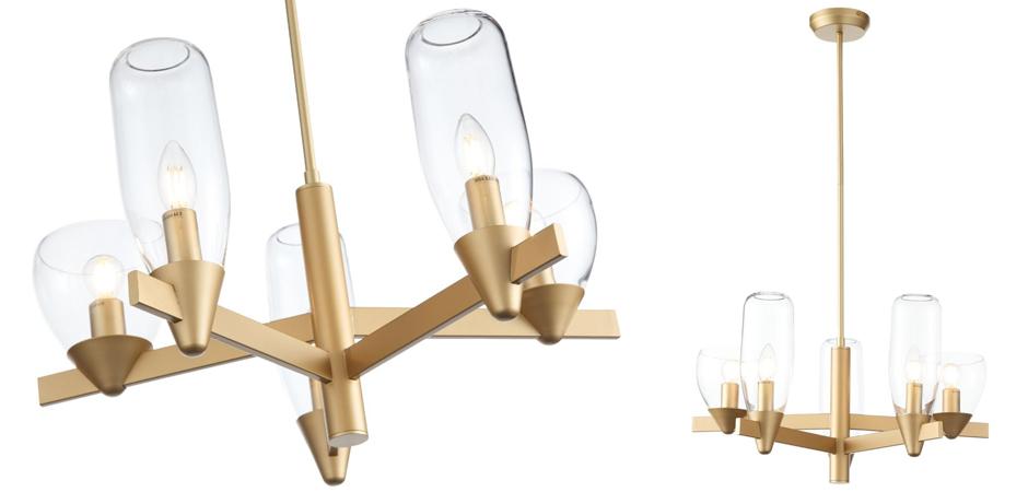 Люстра Houston 5 lamps Люстра Houston 5 lamps - Loft-Concept в Грозном