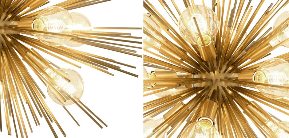 Люстра Chandelier Boivin Brass Люстра Chandelier Boivin Brass - Loft-Concept в Грозном