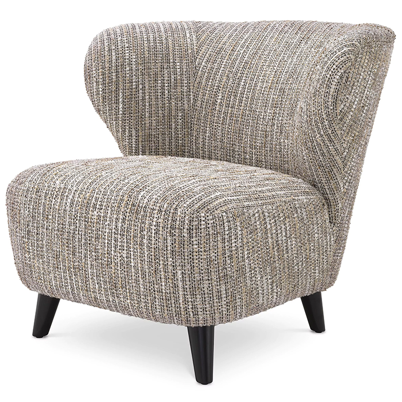 Кресло Eichholtz Chair Hydra Бежево-серый Черный Бежево-серый Черный Кресло Eichholtz Chair Hydra Бежево-серый Черный Бежево-серый Черный в Грозном | Loft Concept