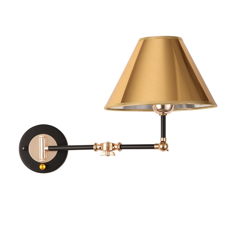 Бра Retro Teleskop lange Arm Wall Lamp Черный Медь светлая Бра Retro Teleskop lange Arm Wall Lamp Черный Медь светлая в Грозном | Loft Concept