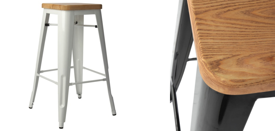 Барный стул Tolix Board Seat barstool - фото №1