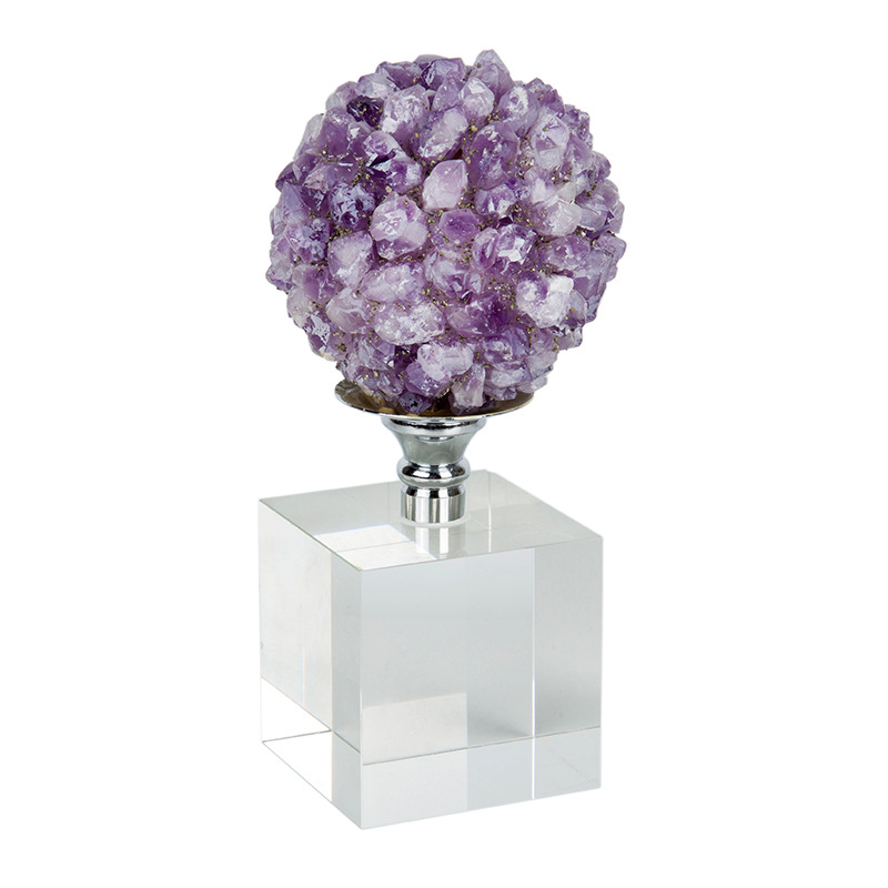 Статуэтка Amethyst Tree Violet Dusk ( фиолетовый сумрак ) Прозрачный Статуэтка Amethyst Tree Violet Dusk ( фиолетовый сумрак ) Прозрачный в Грозном | Loft Concept