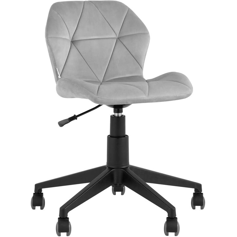 Офисный Стул Jeroen Chair Серый Велюр Светло-серый Черный Офисный Стул Jeroen Chair Серый Велюр Светло-серый Черный в Грозном | Loft Concept