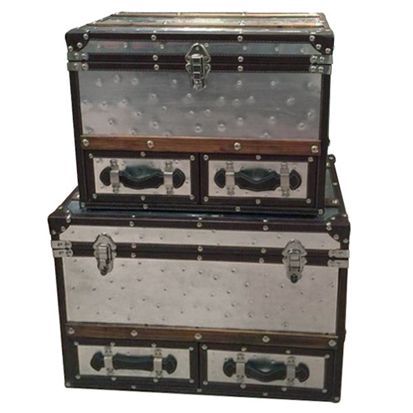 Сундук Aluminum ostrich trunk Сундук Aluminum ostrich trunk в Грозном | Loft Concept