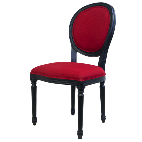 Стул French chairs Provence Red Chair Красный Черный Стул French chairs Provence Red Chair Красный Черный в Грозном | Loft Concept