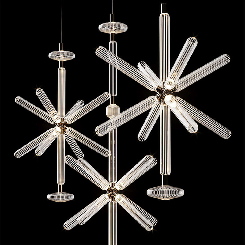 Люстра Lasvit Cipher STLFinder pendant lighting Глянцевое золото Прозрачный Люстра Lasvit Cipher STLFinder pendant lighting Глянцевое золото Прозрачный в Грозном | Loft Concept