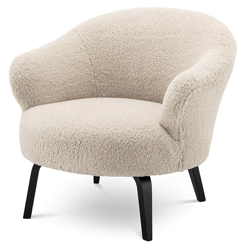 Кресло Eichholtz Chair Moretti Бежевый Черный Бежевый Черный Кресло Eichholtz Chair Moretti Бежевый Черный Бежевый Черный в Грозном | Loft Concept