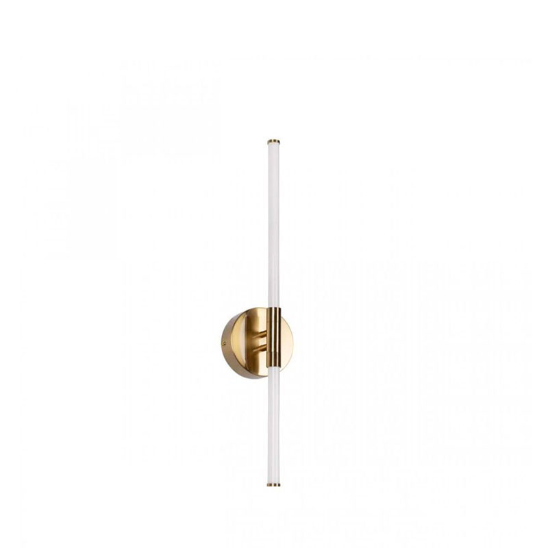 Бра светодиодное Trumpet Tube Gold 60 см Золотой Белый Бра светодиодное Trumpet Tube Gold 60 см Золотой Белый в Грозном | Loft Concept
