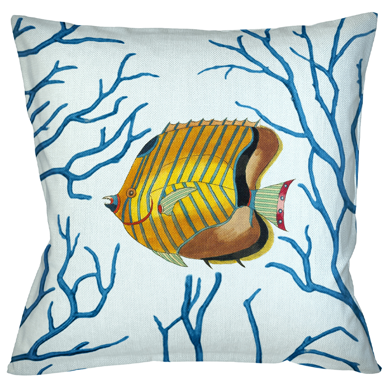 Декоративная подушка Seashell Still Life 2 Мульти Декоративная подушка Seashell Still Life 2 Мульти в Грозном | Loft Concept