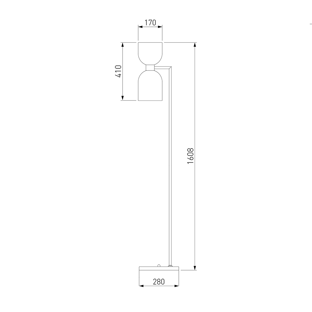 Торшер Light maker studio white and smok brass Торшер Light maker studio white and smok brass в Грозном