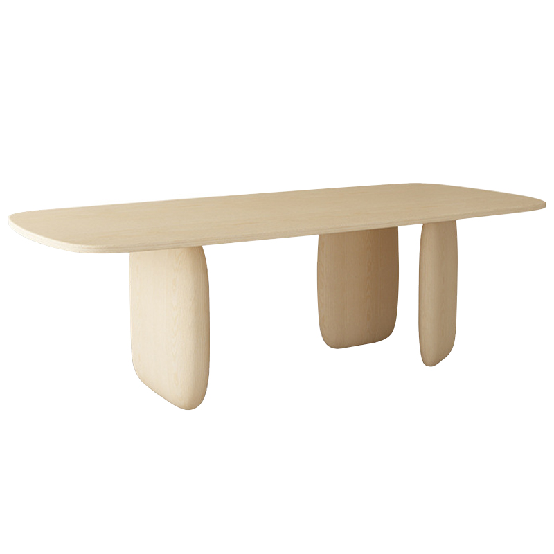 Обеденный стол Colon Dining Table Древесина Бежевый Обеденный стол Colon Dining Table Древесина Бежевый в Грозном | Loft Concept