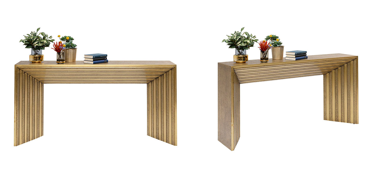 Консоль с графическим дизайном Evander - фото