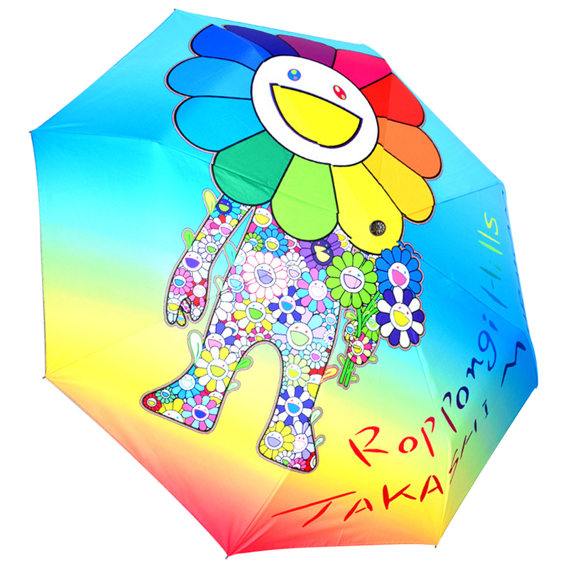 Зонт раскладной TAKASHI MURAKAMI дизайн 003 Мульти цвет Мульти в Грозном | Loft Concept 