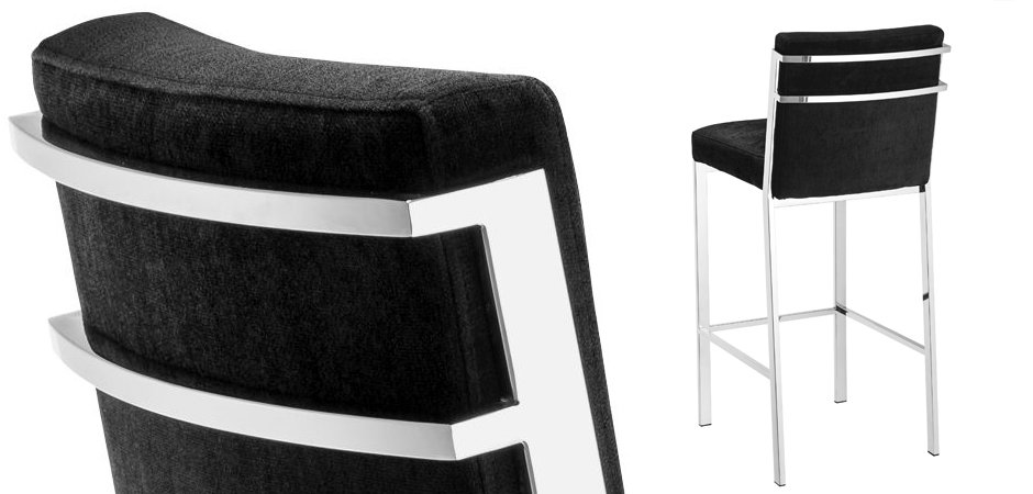 Барный стул Eichholtz Bar Stool Scott Steel Барный стул Eichholtz Bar Stool Scott Steel - Loft-Concept в Грозном