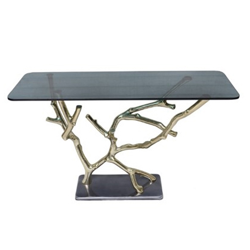 Консоль Console Tree Branches Винтажное Темное Золото Консоль Console Tree Branches Винтажное Темное Золото в Грозном | Loft Concept