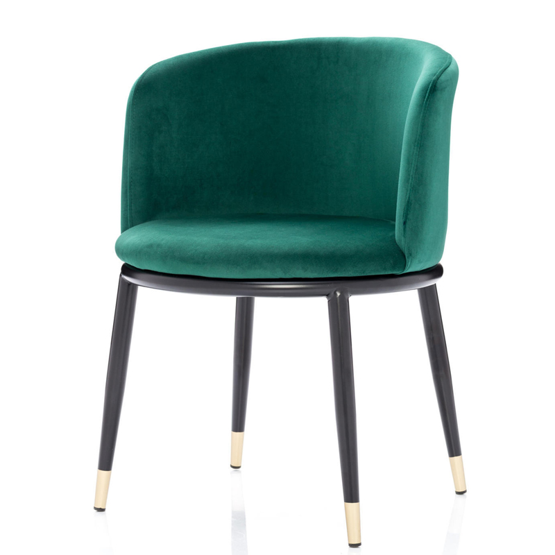Стул Dining Chair Foucault Green Зеленый Черный Золотой Стул Dining Chair Foucault Green Зеленый Черный Золотой в Грозном | Loft Concept