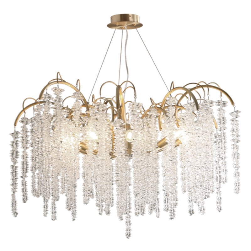 Люстра Orabel Chandelier Золотой Прозрачный (Transparent) Люстра Orabel Chandelier Золотой Прозрачный (Transparent) в Грозном | Loft Concept