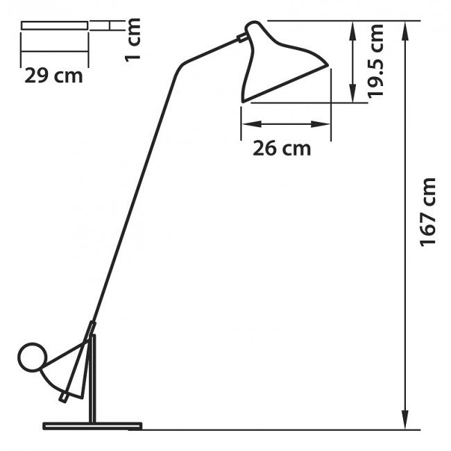 Торшер Lampara Floor Lamp Торшер Lampara Floor Lamp в Грозном