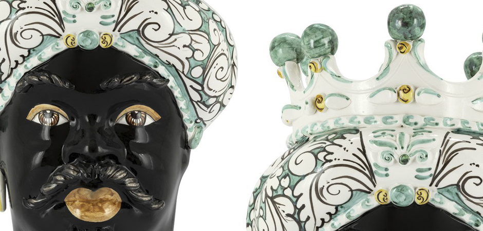 Ваза VASE MORO MAN CROWN - Loft-Concept в Грозном