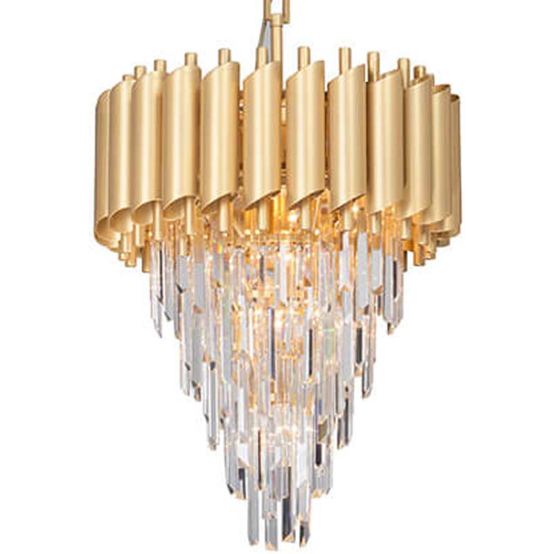 Empire Gold Chandelier Crystal D 50 Глянцевое золото Empire Gold Chandelier Crystal D 50 Глянцевое золото в Грозном | Loft Concept