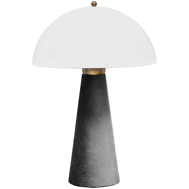 Настольная лампа Ruben Concrete table lamp Серый Белый Настольная лампа Ruben Concrete table lamp Серый Белый в Грозном | Loft Concept