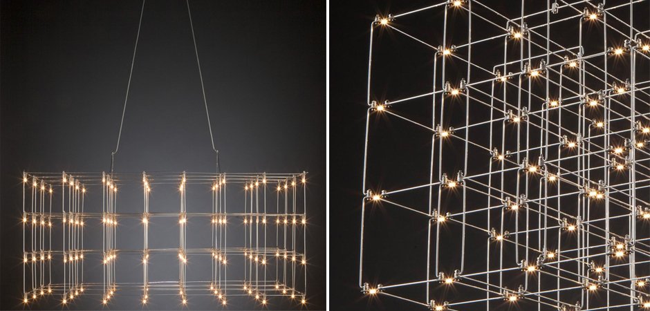 Люстра Quasar Cosmos Square LED pendant light Люстра Quasar Cosmos Square LED pendant light - Loft-Concept в Грозном