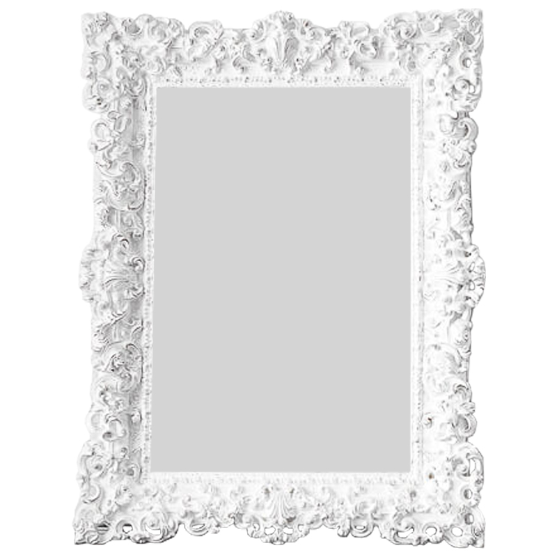 Зеркало Leeuw Mirror White Белый винтажная патина Зеркало Leeuw Mirror White Белый винтажная патина в Грозном | Loft Concept