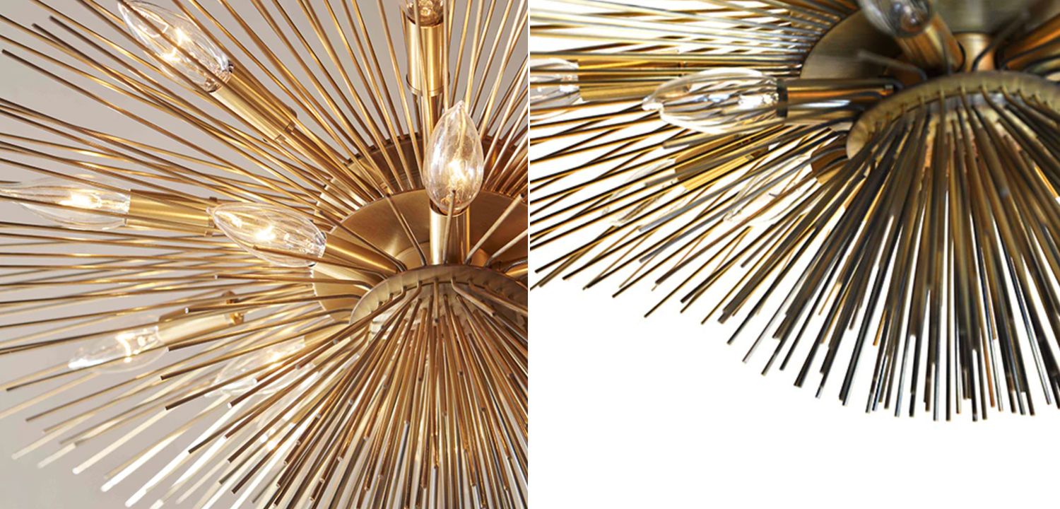 Люстра Circular Rays Astra Chandelier - фото