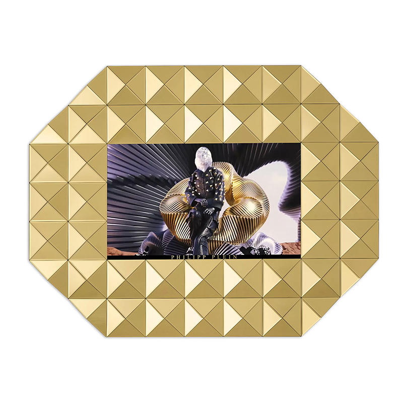 Экран Philipp Plein GOLD STUD NFT L 43 дюйма Золотой Зеркало Экран Philipp Plein GOLD STUD NFT L 43 дюйма Золотой Зеркало в Грозном | Loft Concept
