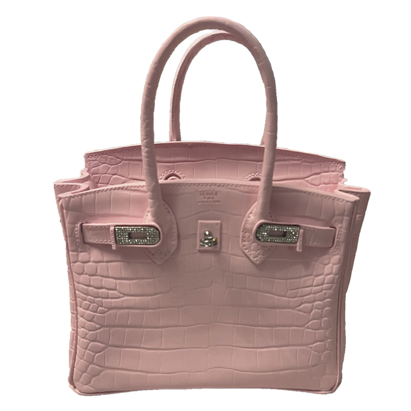 Декоративная ваза в виде сумки Birkin Bag Vase Pink Розовый Декоративная ваза в виде сумки Birkin Bag Vase Pink Розовый в Грозном | Loft Concept